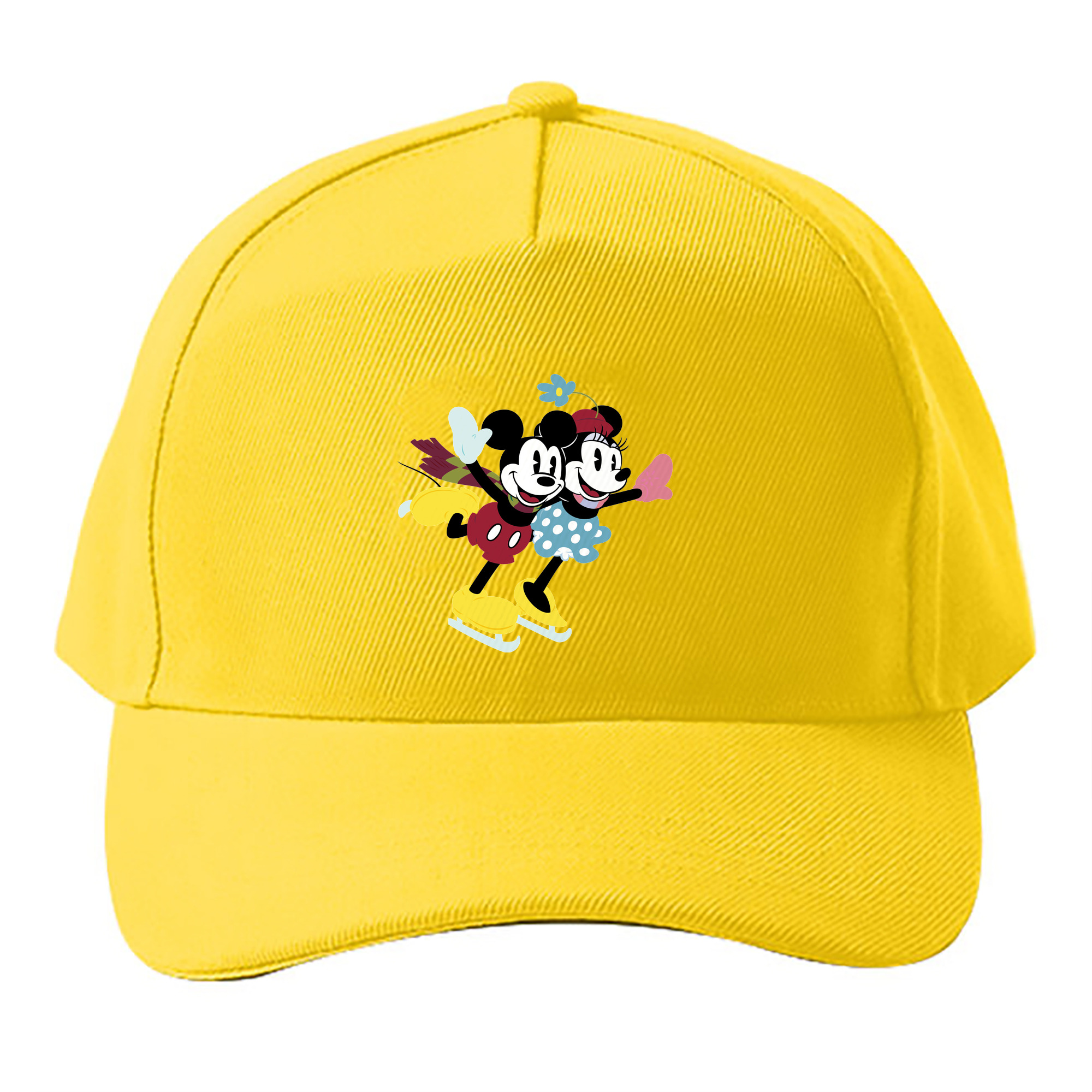 （画像用） ミッキーマウス Mickey Mouse ベースボールキャップ 綿100％ 男女兼用 帽子 スポーツ